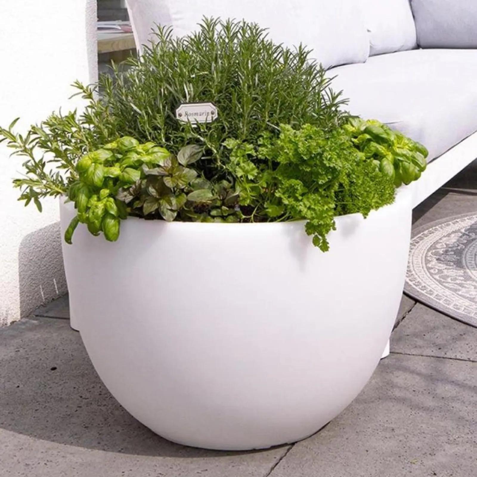 Thumbnail - 8 seasons design, Blumentopf, Shining Curvy Pot (59 cm)