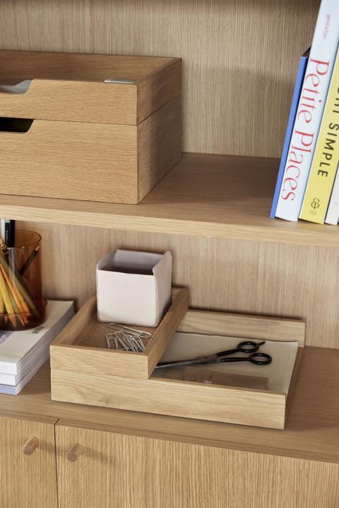 Image du produit Hübsch Prime Shelf Unit Natural (100 x 35 x 170 cm)
