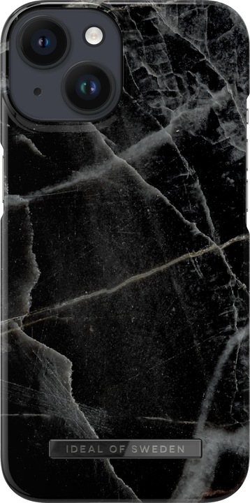 Actual product image iDeal Of Sweden Designer cover with MAGSAFE Black Thunder (Apple iPhone 14, Apple iPhone 13)