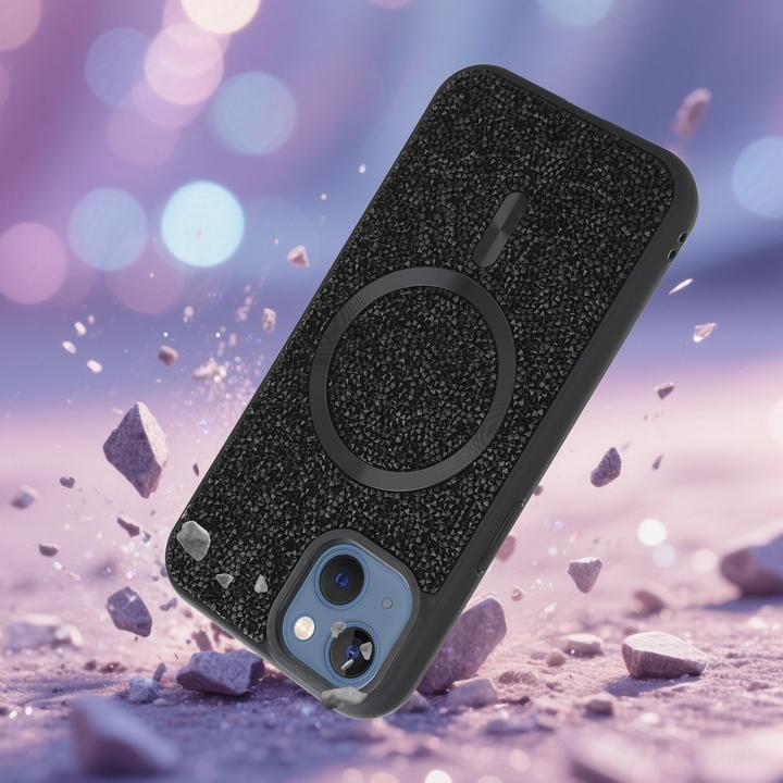 Image du produit Cadorabo Coque pour Apple iPhone 13 / 14 Paillettes Scintillant Design (Apple iPhone 13)
