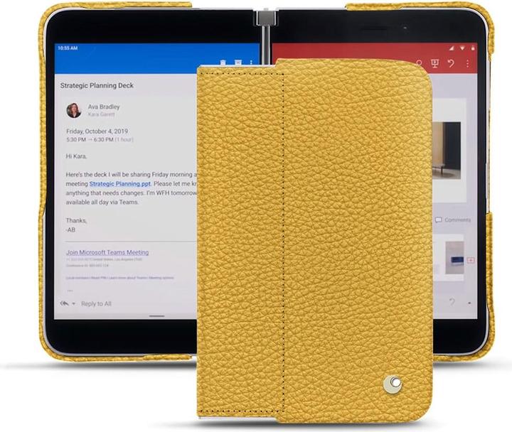 Actual product image Noreve Leather cover (Microsoft Surface Duo)