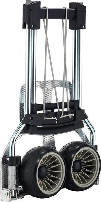 Image du produit HP Autozubehör Chariot pliant Acier tubulaire, chromé Aluminium Hauteur 1120 mm Longueur du godet 420 mm Godet... (100 kg)