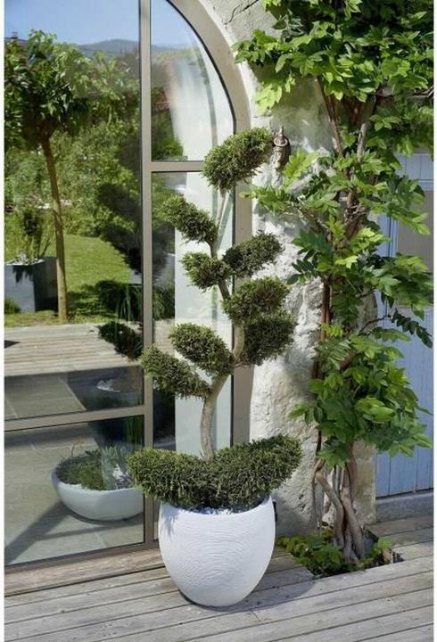 Produktbild EDA Blumentopf Graphit rund Ø 50 cm (50 x 45 cm)