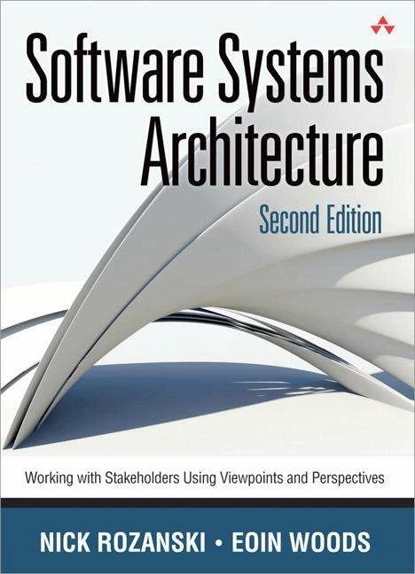 Immagine prodotto Software Systems Architecture (Inglese, Eoin Woods, Nick Rozanski, 2011)