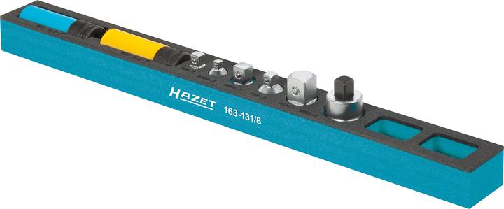 Image du produit HAZET Jeu de clés à douilles 163-131/8 ∙ Carré creux 6,3 mm (1/4 pouce), Carré creux 10 mm (3/8 pou…