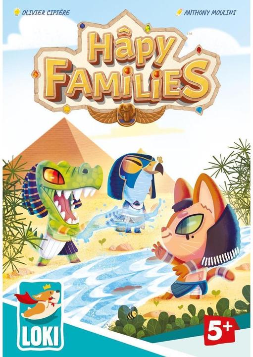 Produktbild Loki Kids Hâpy Families (Deutsch, Englisch, Französisch, Italienisch, Niederländisch, Spanisch, 1 - 4 Spieler)