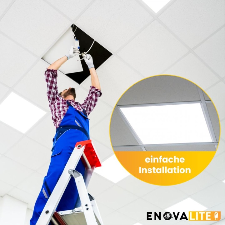 Produktbild Enovalite LED Panel, 60x60 cm, Anti-Blend-Eigenschaft (4320 lm)