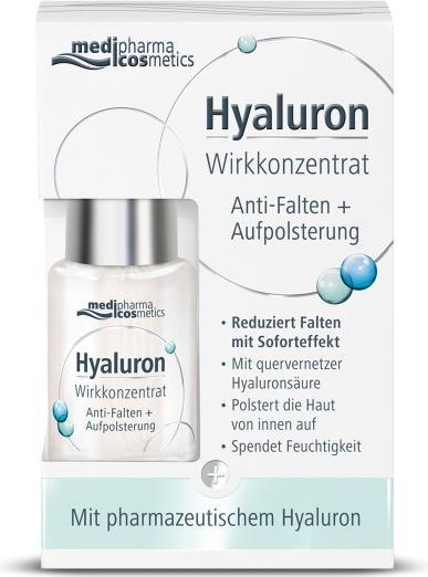 Actual product image Medipharma Hyaluron active concentrate anti-wrinkle+puffing, 13 ml solution (13 ml)