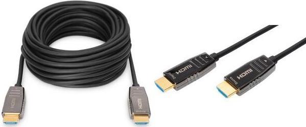 Actual product image Digitus HDMI AOC Hybrid Fiber Optic Cable, UHD 8K, 20 m (20 m, HDMI, 2.1)
