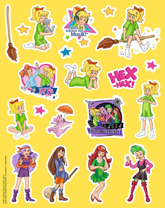 Actual product image Panini Bibi Blocksberg: My painting and puzzle fun