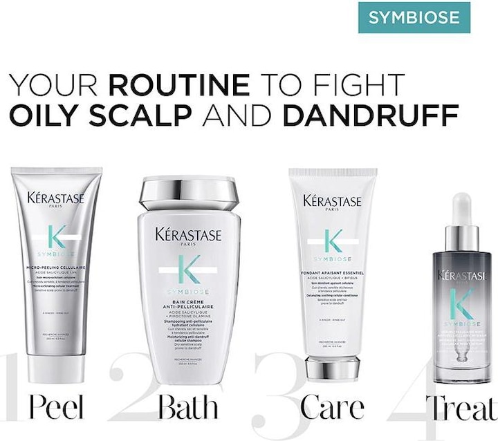 Produktbild Kérastase Symbiose Bain Pureté 500ml (500 ml, Flüssiges Shampoo)