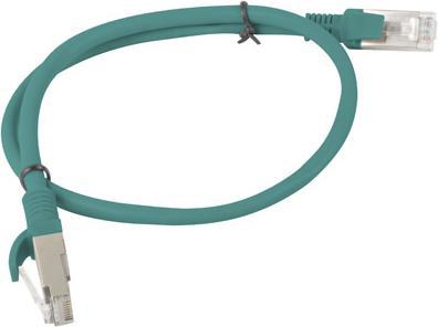 Actual product image Lanberg PCU6-10CC-0050-G Network cable 0 5 m Cat6 U/UTP (UTP) Green (U/UTP, CAT6, 0.50 m)
