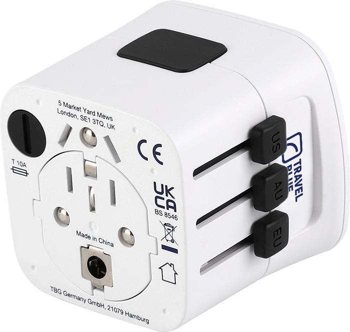 Travel Blue World-Wide Adaptor