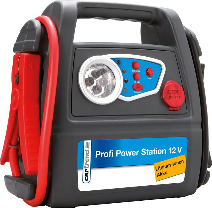 Produktbild Cartrend Profi Power Station mit Kompressor (600 A, 2600 mAh)