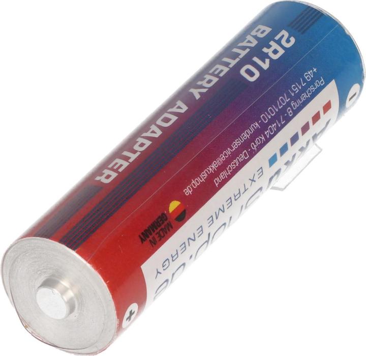 Produktbild AccuCell Adapter Batterie 2R10 Duplex Stab-Batterie, 2R10R, 3010, 2010 (1 Stk., Gerätespezifisch, 1600 mAh)