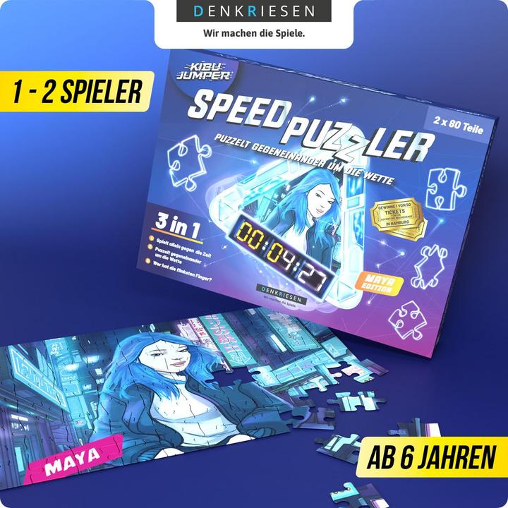 Produktbild Denkriesen KIBU JUMPER: Speed Puzzler - Maya Edition (160 Teile)