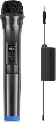 Produktbild Puluz UHF Wireless Dynamic Microphone with LED Display (Black)