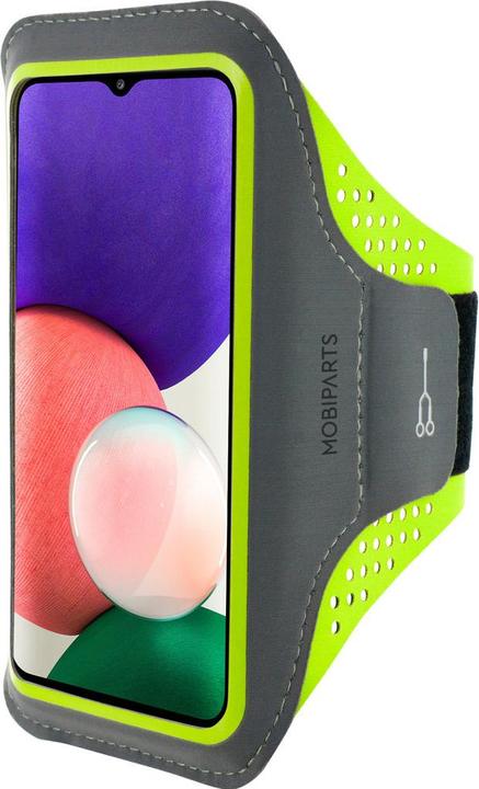 Mobiparts Comfort Fit Sport Armband Samsung Galaxy A22 5G (2021) Neon Green