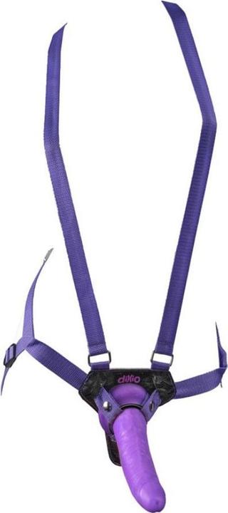 Produktbild Pipedream Purple - 7 Inch Strap-On Suspender Harness Set