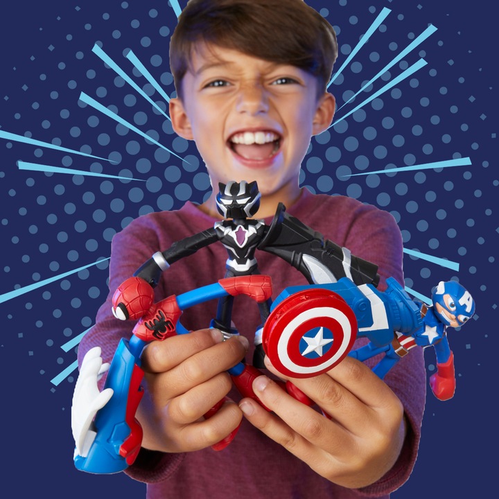 Produktbild Play-Doh PD Captain America Moto-Slicer