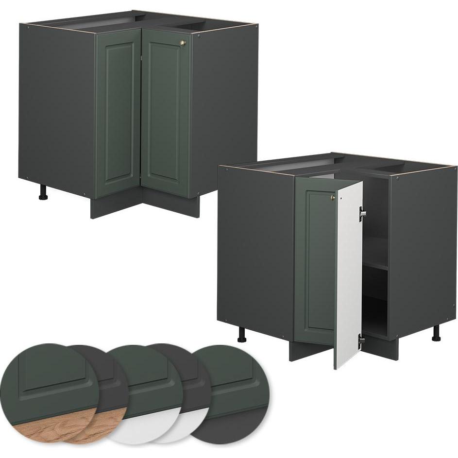 Vicco, Regal, Eckunterschrank Fame-Line (80.5 x 60 x 81.5 cm)
