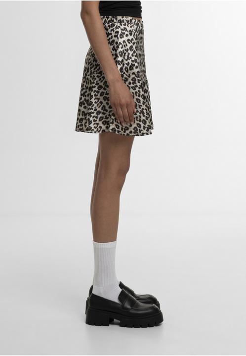 Produktbild Urban Classics Ladies Leo Volants Mini Skirt - 189825 (S)