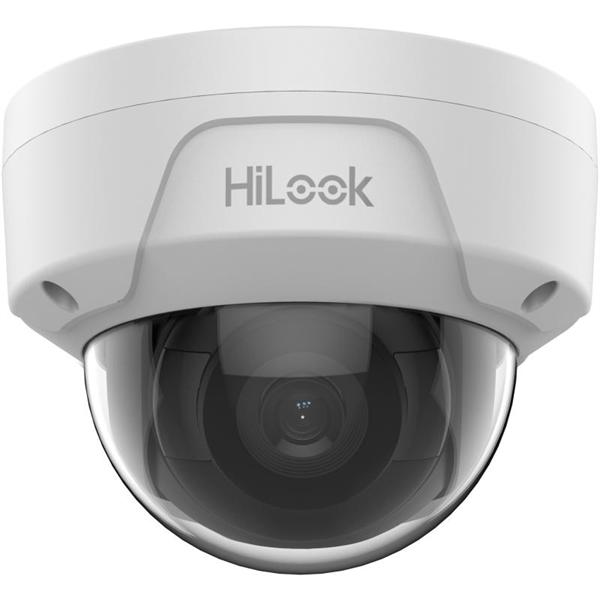 Actual product image Hikvision HiLook IP dómkamera - IPC-D121H (2MP, 2,8mm, kültéri, H265+, IP67, IK10, IR30m, ICR, DWDR, PoE) (1920 x 1080 Pixels)