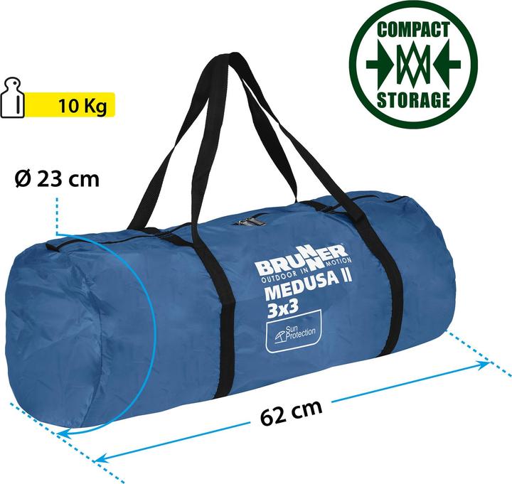 Actual product image Brunner Medusa II (300 cm, 300 cm)