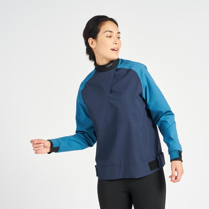 Produktbild Tribord Women's Sailing Windproof Jacket - 500 BLUE