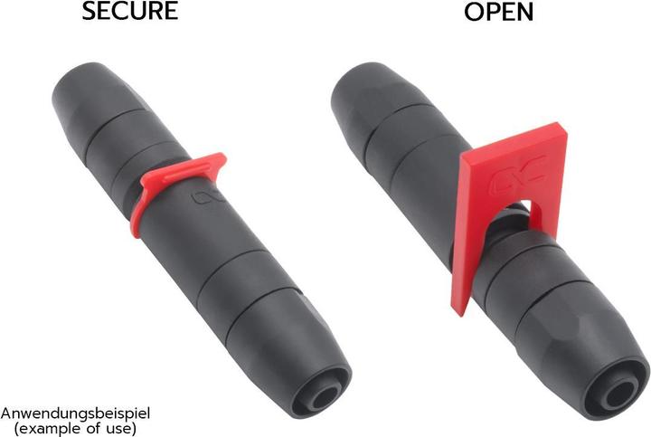 Actual product image Alphacool ES Quick connect coupling set TPV PushIn Industry Version