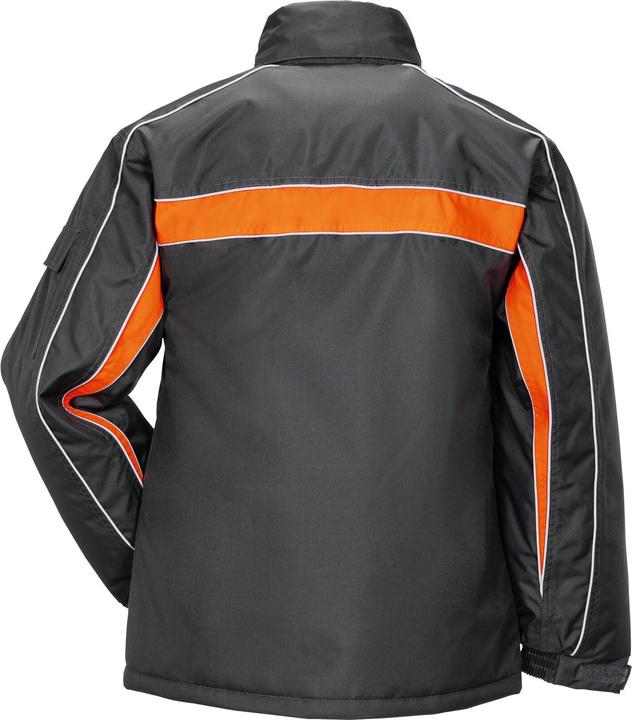 Actual product image Planam Cosmic jacket anthracite/orange XL XXL (XXL)