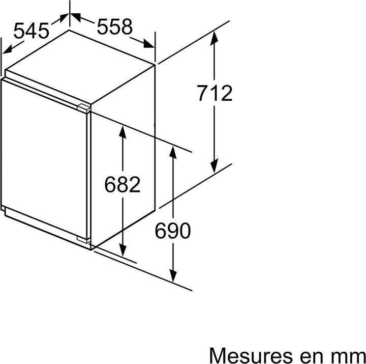 Produktbild Bosch Hausgeräte GIV11ADE0 (Einbau, 72 l)