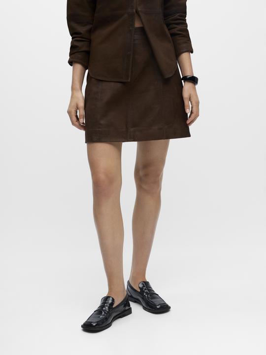 Produktbild Object Wildleder Minirock (38)