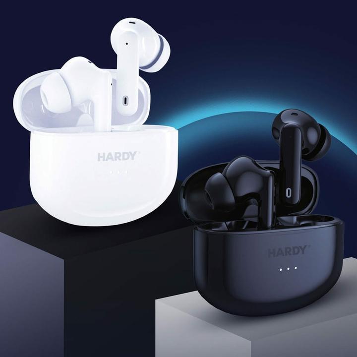 Image du produit 3MK Hardy LifePods Pro słcuhawki bezprzewodowe Bluetooth 5.3 ANC białe/white (ANC, 5.50 h, Sans fil)