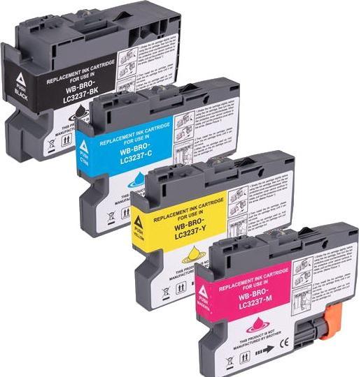 Immagine prodotto Hermex Cartuccia d'inchiostro compatibile per Brother HL-J6100DW (C, FC, M, Y)