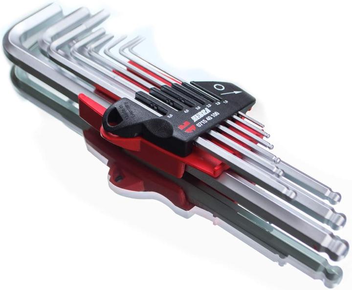 Actual product image Röhm Hexagon Key L-wrenches Ballpoint 9 pcs