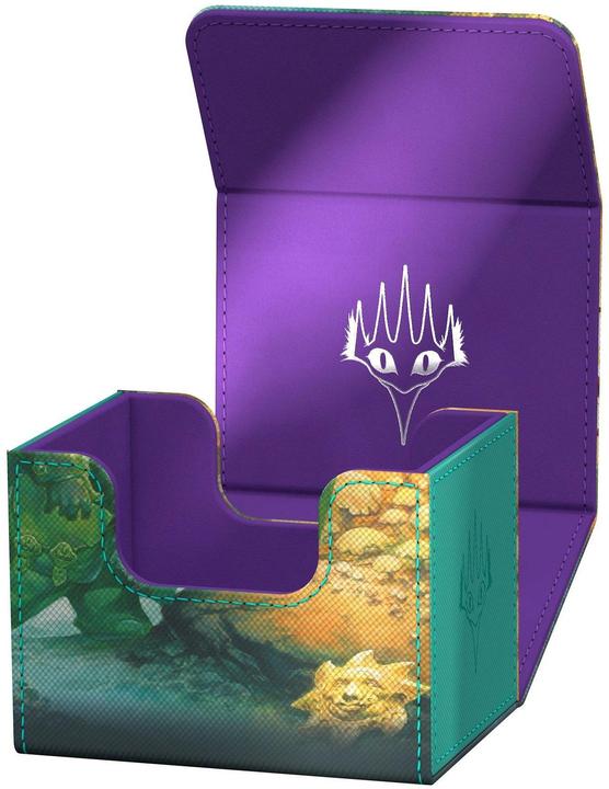 Actual product image Ultimate Guard Sidewinder 100+ Xenoskin Magic: The Gathering "Lorwyn Eclipsed" - Green Rare