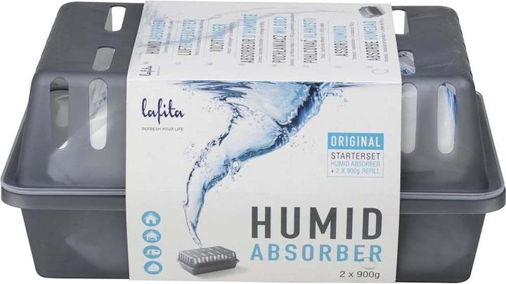 Image du produit vidaXL Raumentfeuchter mit Nachfüllbeuteln 2 Stk. 900 g Feuchtigkeit Absorber