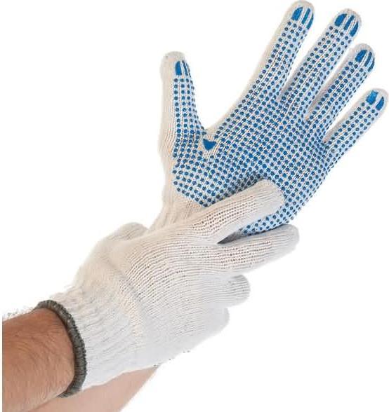 Actual product image franz mensch unisex work gloves Structa I white size M 12 pairs (M)