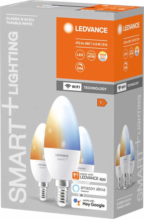 Actual product image Ledvance Smart Candle (E14, 470 lm, 4x)