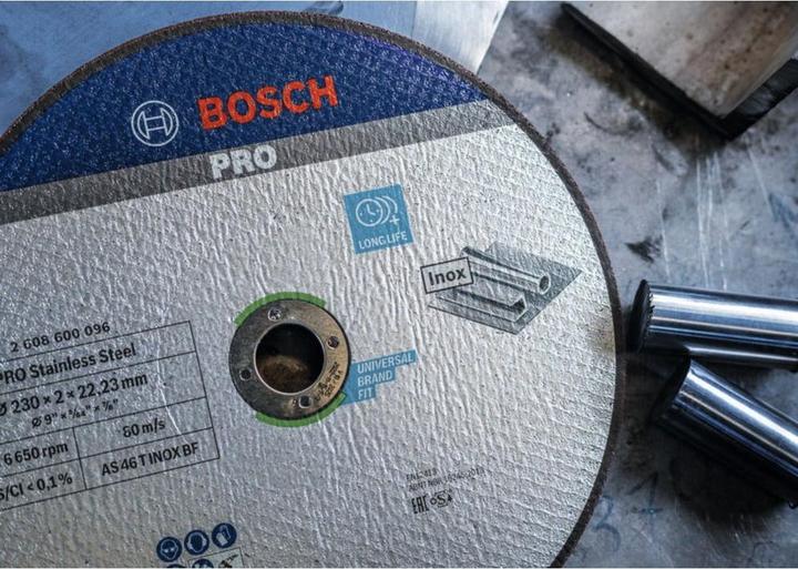 Produktbild Bosch Professional Zubehör PRO Stainless Steel Trennscheibe, 180 x 3 x 22,23 mm