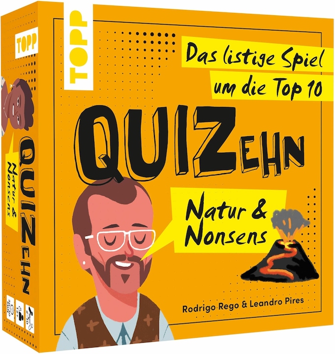 Produktbild QUIZehn – Natur & Nonsens. Das listige Spiel um die Top 10 (Deutsch)