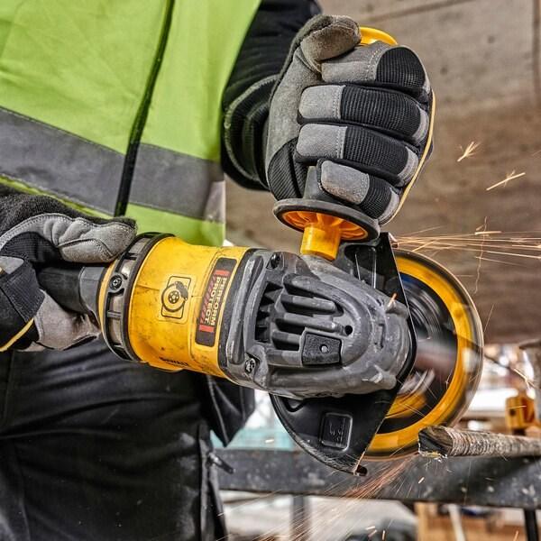 Produktbild DeWalt DCG418X2-QW angle grinder 125mm 54V FV 2x9Ah Black Yellow (125 mm)