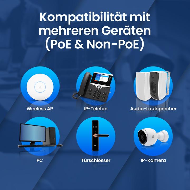 Productafbeelding Extralink EX.3906 netwerkswitch Unmanaged L2 Fast Ethernet (10/100) Power over Ethernet (PoE) 1U (10 ports)