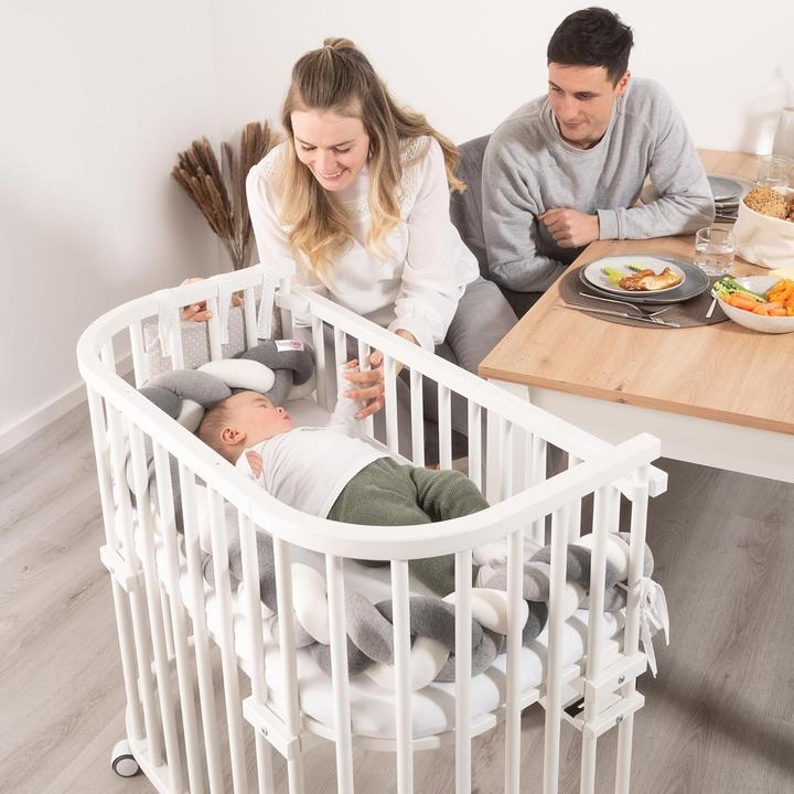 Produktbild Babybay Verschlussgitter schiefergrau lackiert für Original