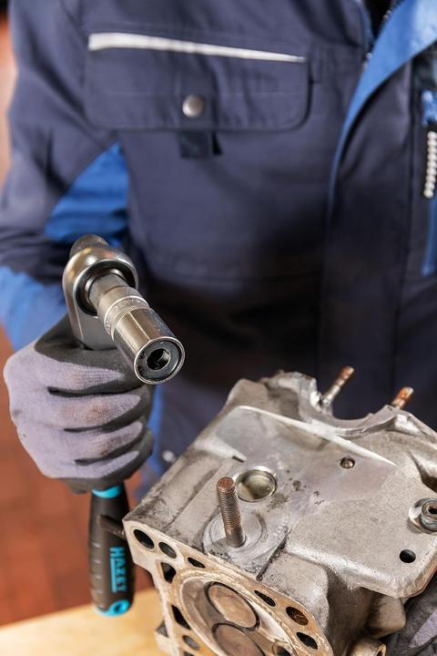 Produktbild HAZET Stehbolzen Ausdreher Satz 844/5 ∙ Vierkant12,5 mm (1/2 Zoll) ∙ Anzahl Werkzeuge: 5