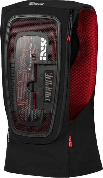 Actual product image iXS Airbag waistcoat IPRO 1.0 noir S/M (S, M)