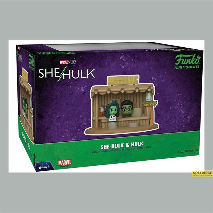 Produktbild Funko POP Mini Moments Marvel She-Hulk Tiki Bar Scene