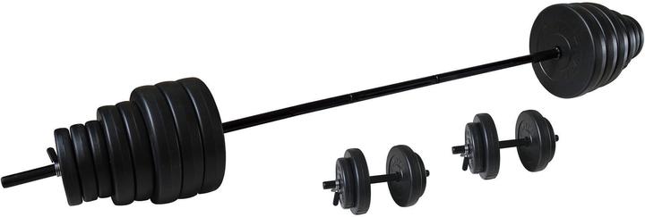 Actual product image Tunturi Vinyl Gewichtset Set (6 x 1.25 kg, 6 x 5 kg, 4 x 2.5 kg)