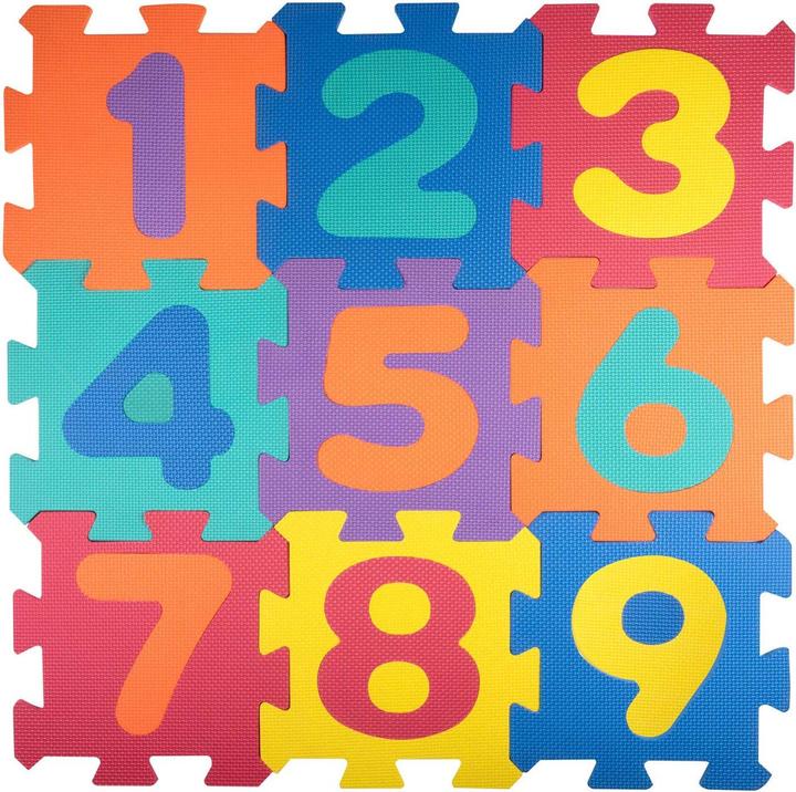 Let's Play Puzzle mat 9 pieces (90 x 90 cm)